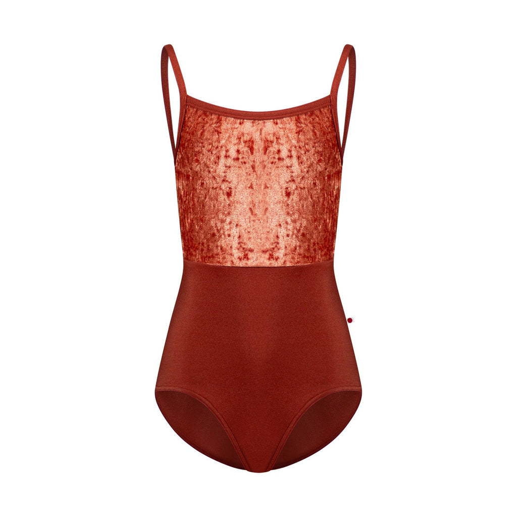 Girls Dark Red"Daniela/N-Bronze/CV-Amaretto/N-Bronze"Ballet Onesies