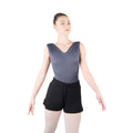 Girls Black "Nobu" Ballet Shorts