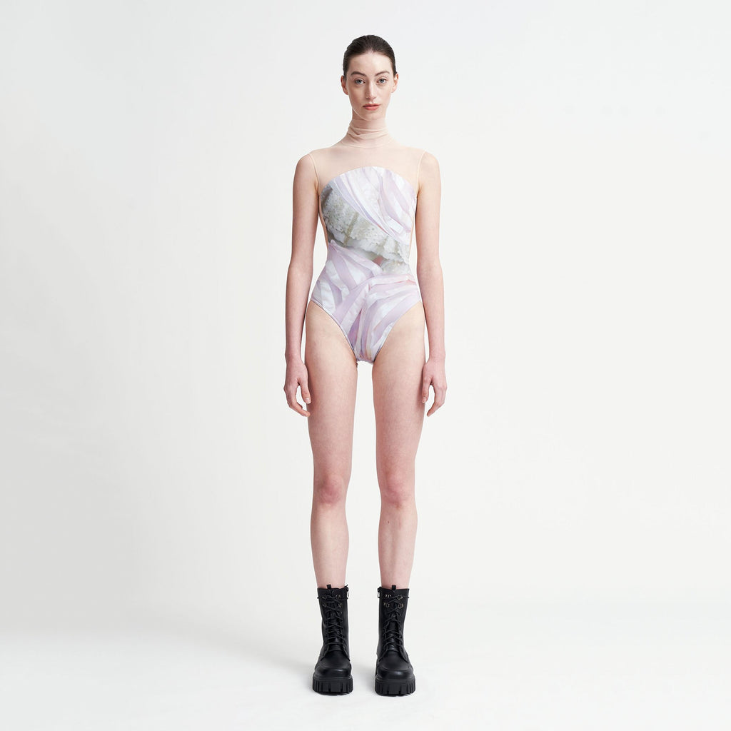 Girls Light Pink Ballet Onesies