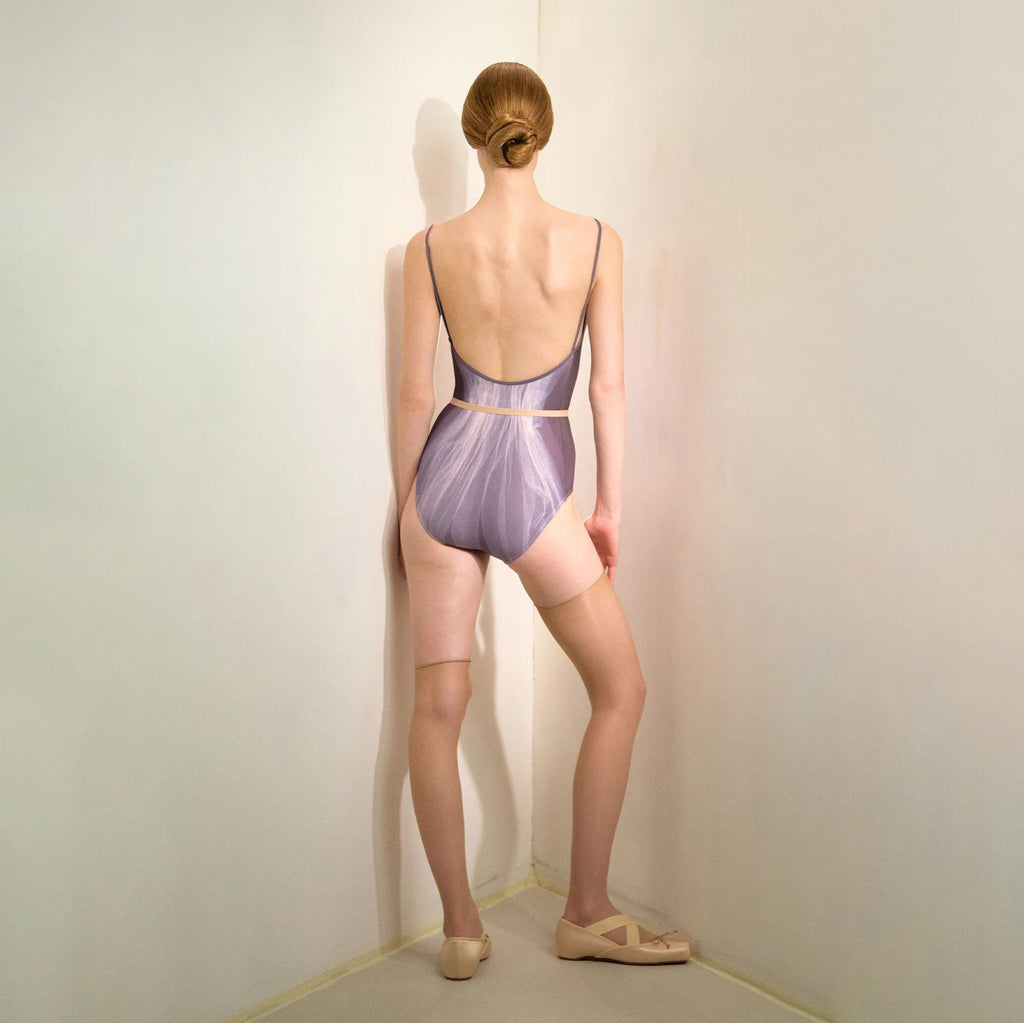 Women Indigo "HOURGLASS TULLE" Ballet Onesies(253LE04VL/indigo)