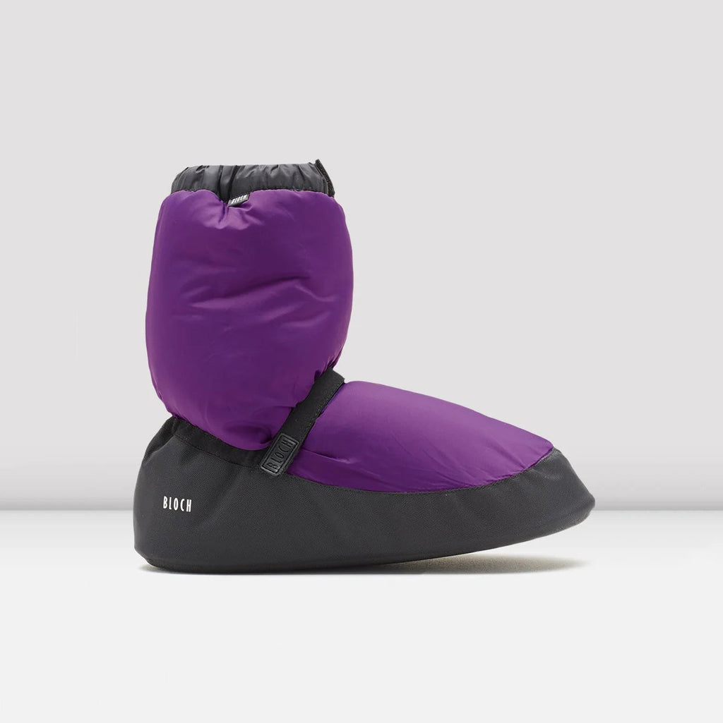 Girls Purple Ballet Warmer Boots(SIM5009)