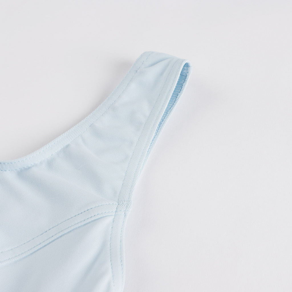 Girls Cyan Ballet Onesies