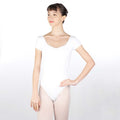 Girls White Ballet Onesies(Opal/02 Blanc)