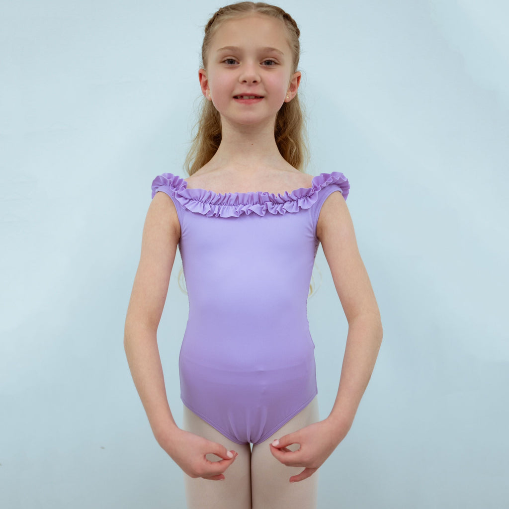 Girls Lavender Ballet Onesies(1828/Lavender)