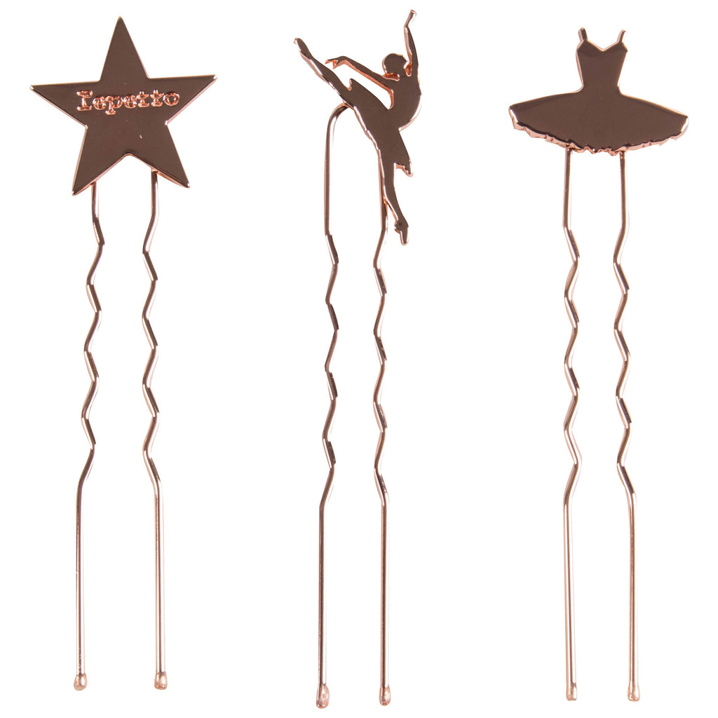 Girls Pink Metal Hairpin