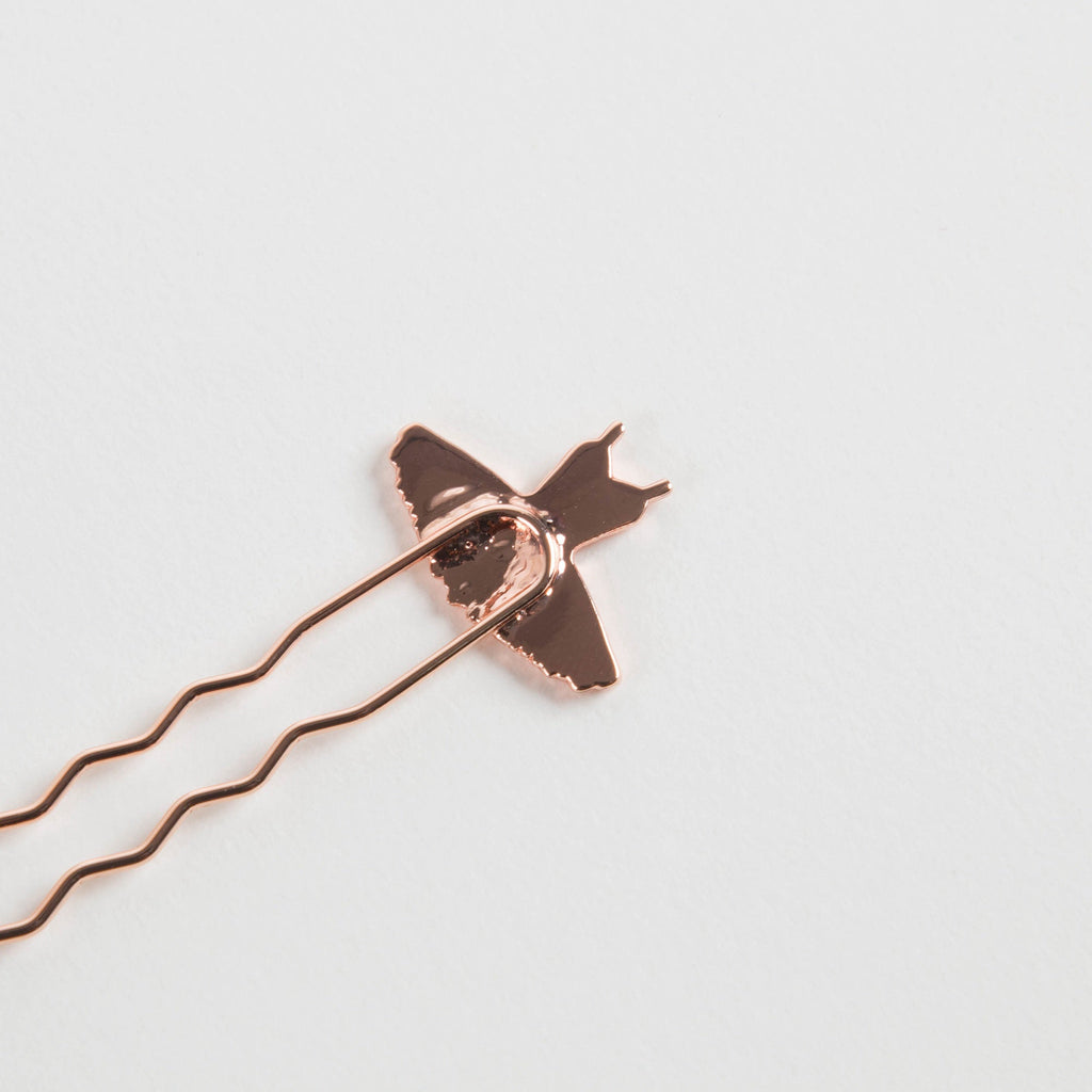 Girls Pink Metal Hairpin