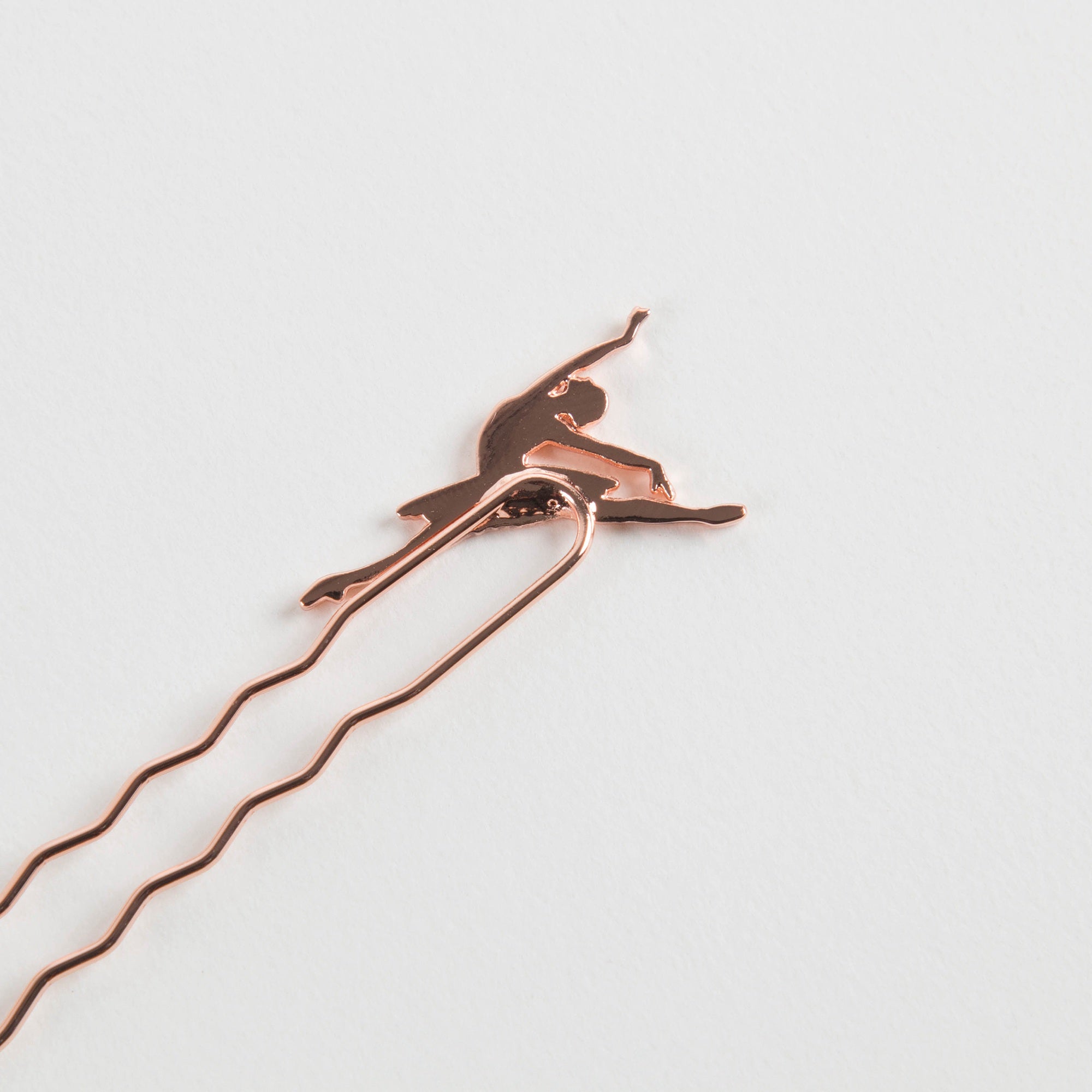 Girls Pink Metal Hairpin