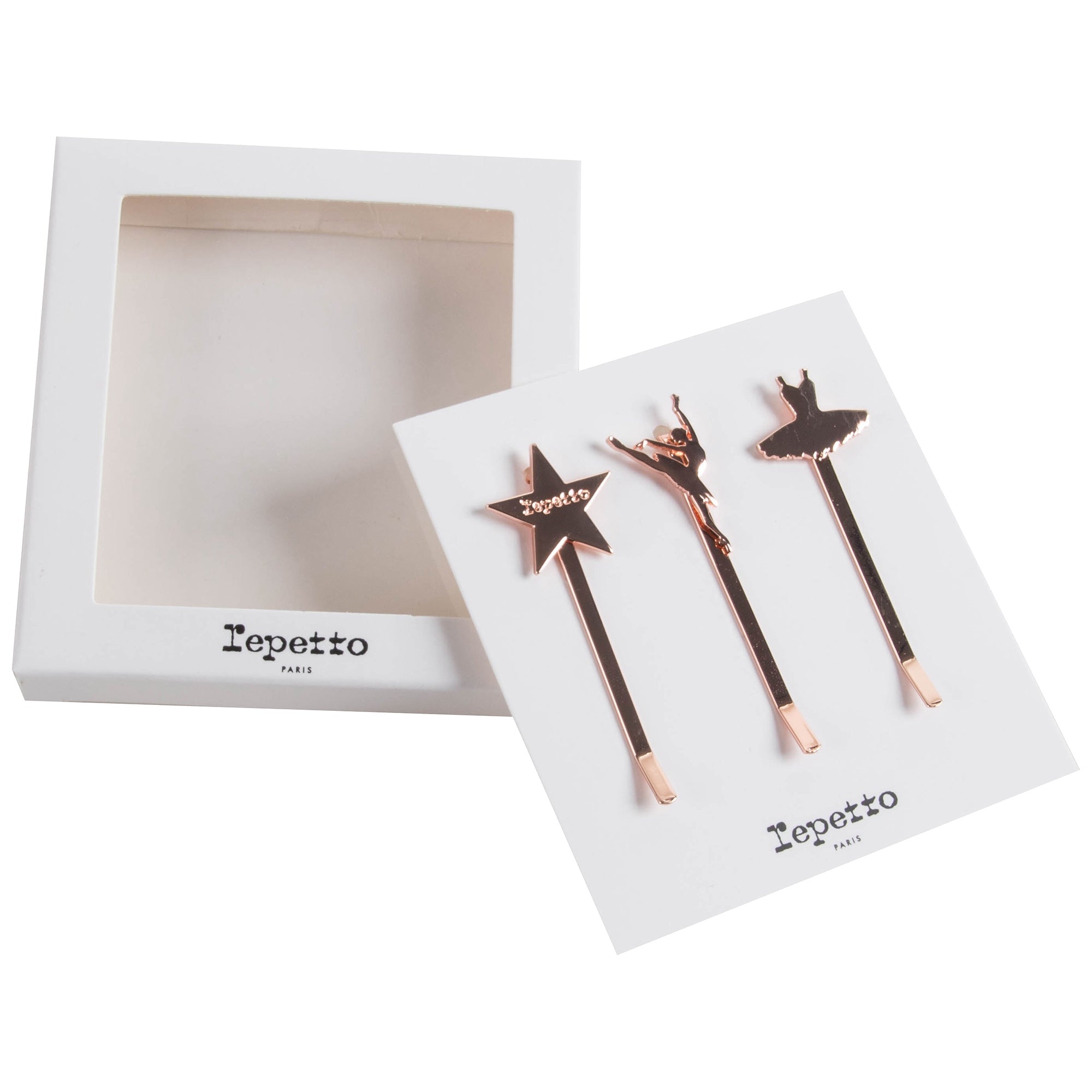 Girls Pink Metal Hairpin