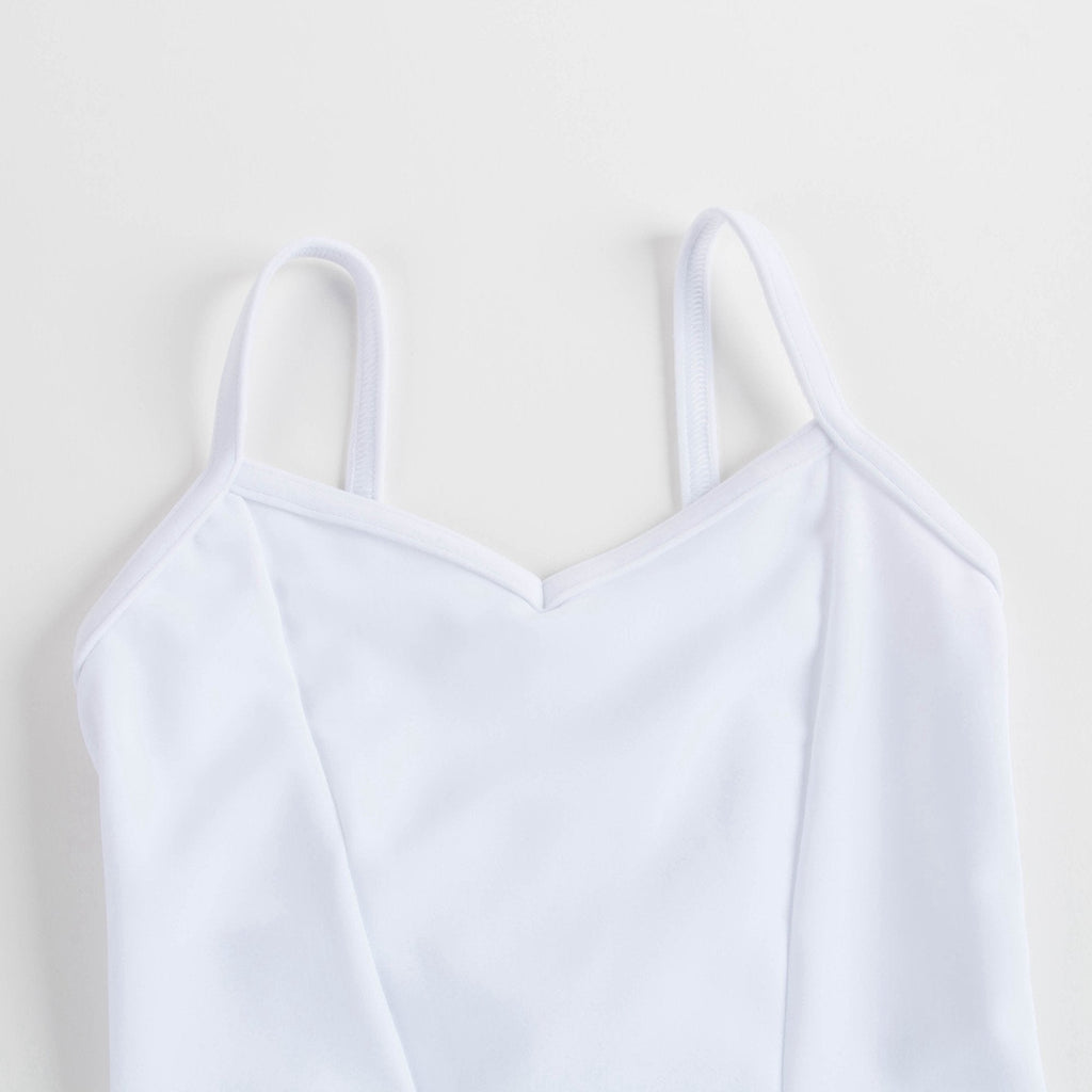 Girls White Ballet Dress