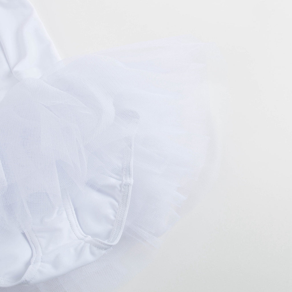 Girls White Ballet Dress