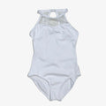 Girls White "Allison" Ballet Onesies(LUB899/WHITE)