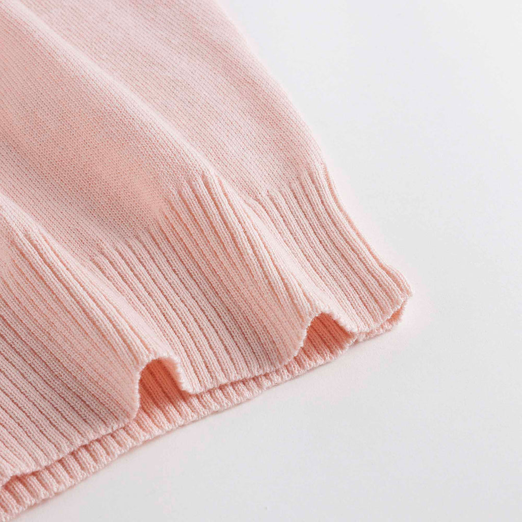 Girls Light Pink Ballet Sweater(DE674/047)