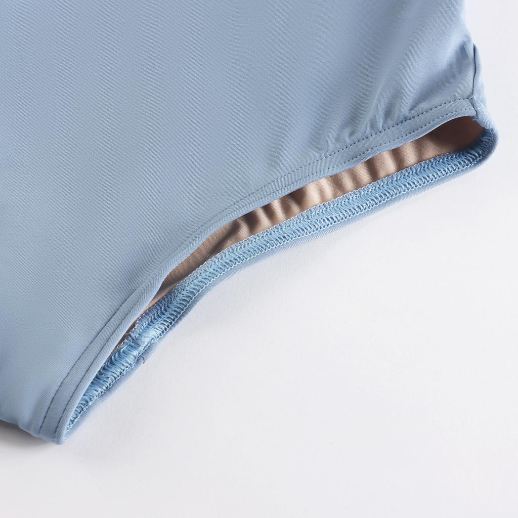 Girls Blue Ballet Onesies