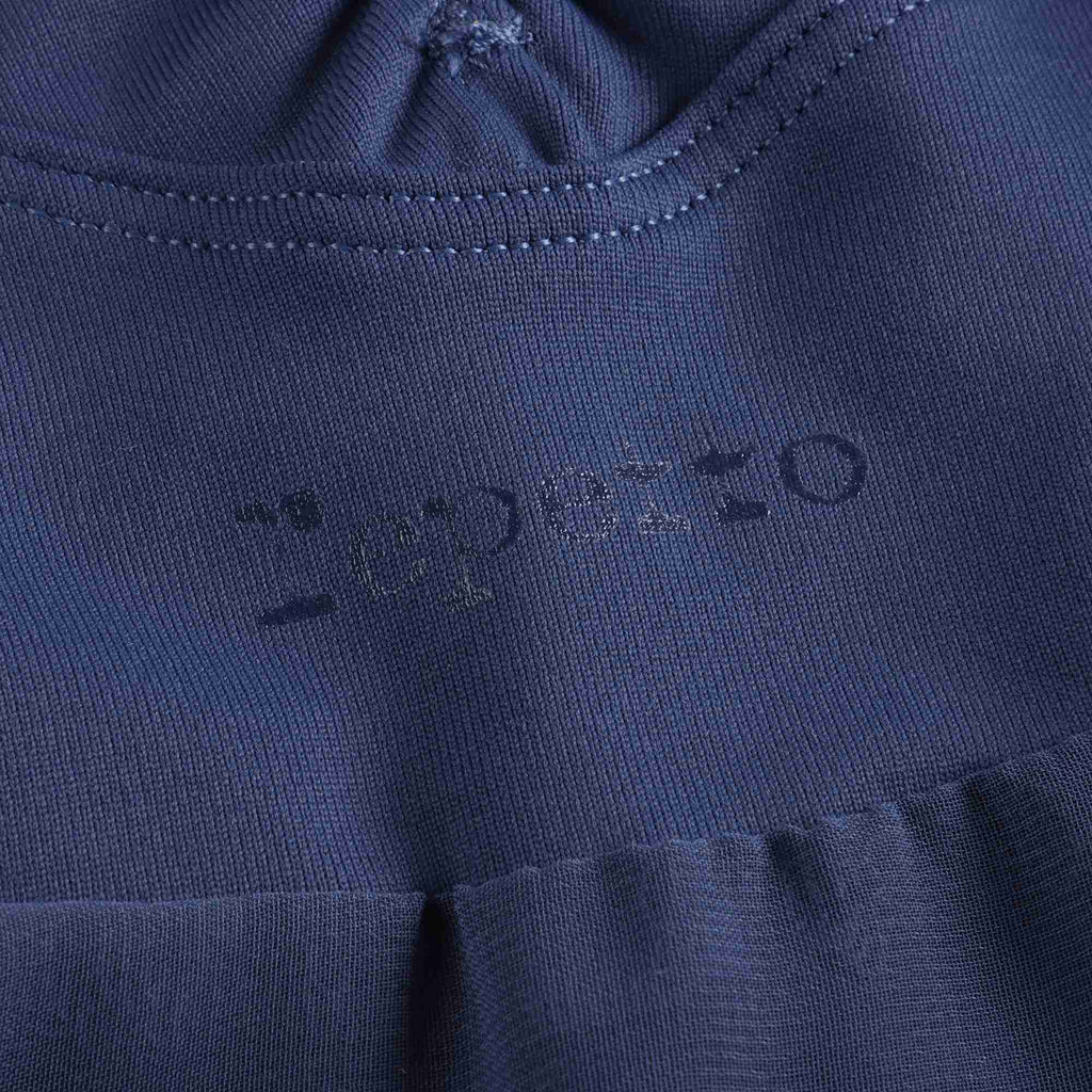 Girls Navy Ballet Onesies