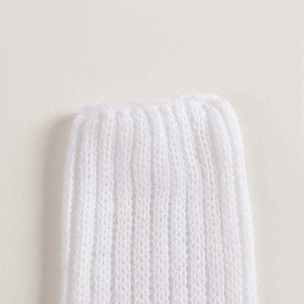 Girls White Ballet Puttes