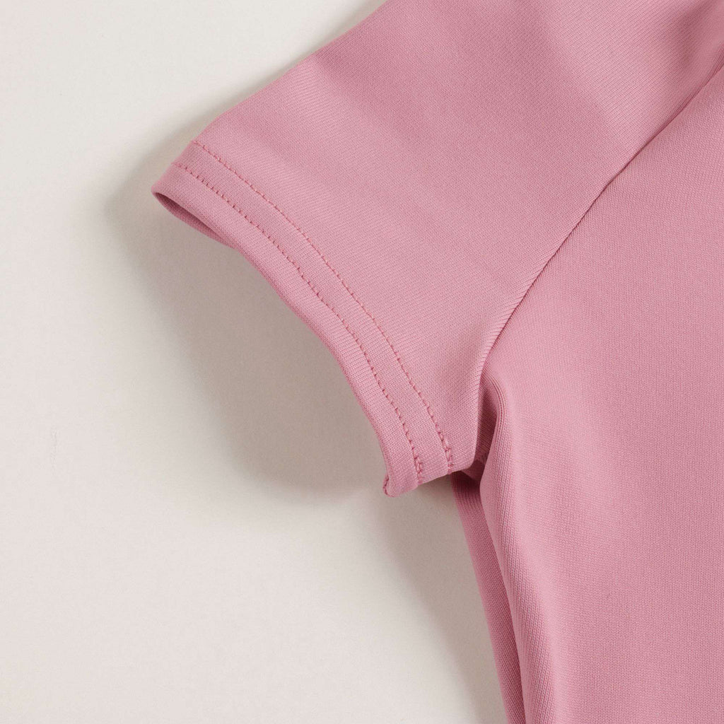 Girls Rose Pink Ballet Justaucorps