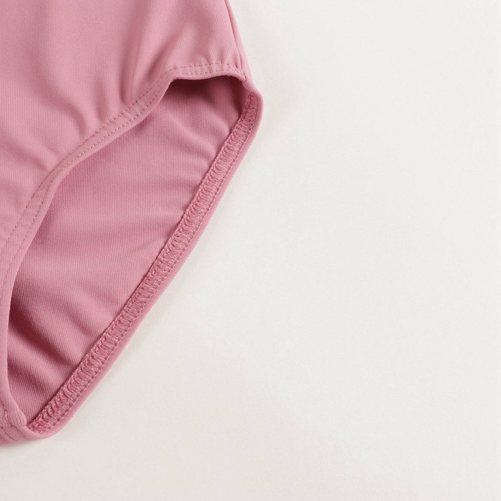 Girls Rose Pink Ballet Justaucorps