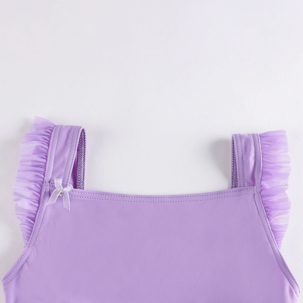 Girls Purple Ballet Onesies