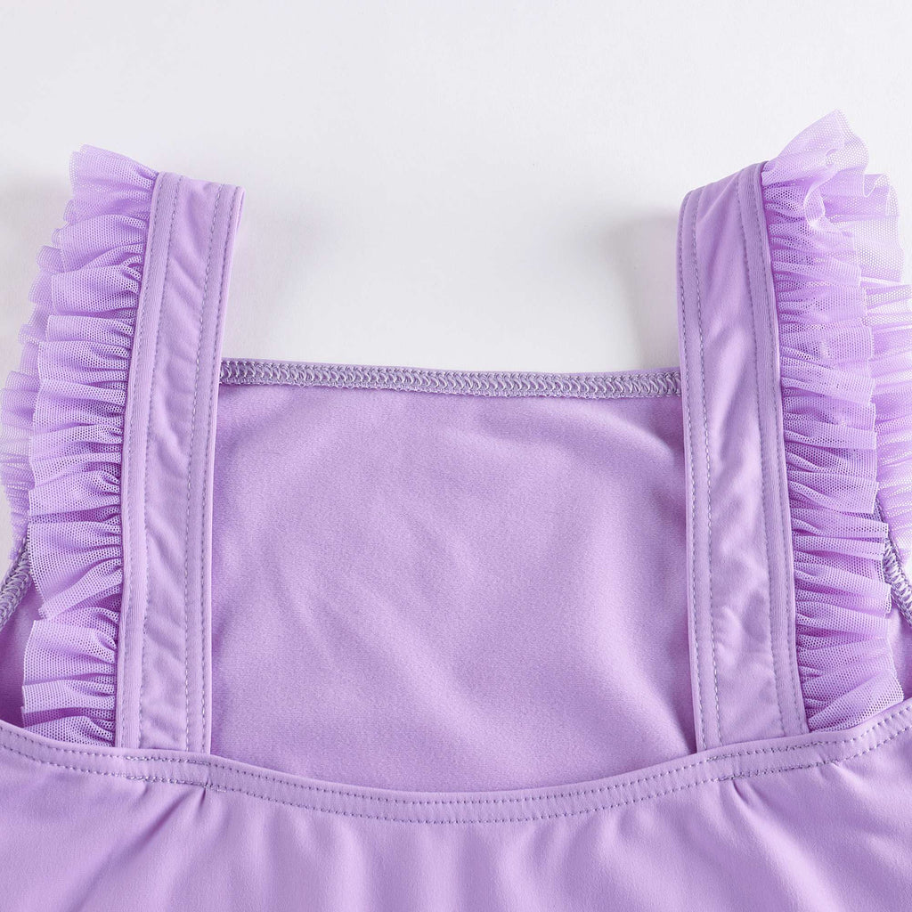 Girls Purple Ballet Onesies