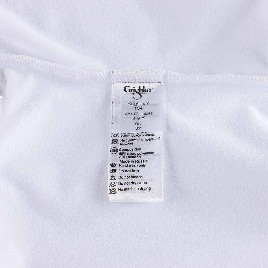 Girls White Ballet Onesies