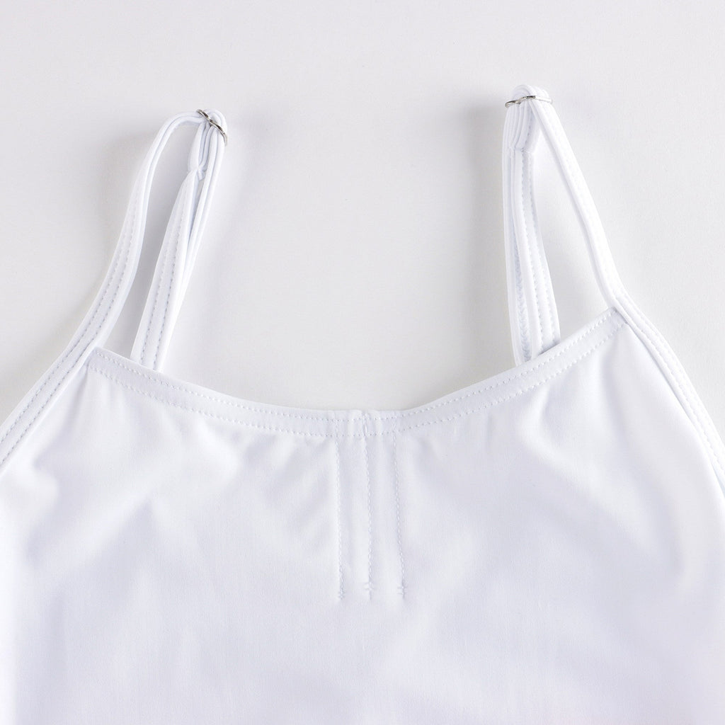 Girls White Ballet Onesies(DAD1491/1M/white)