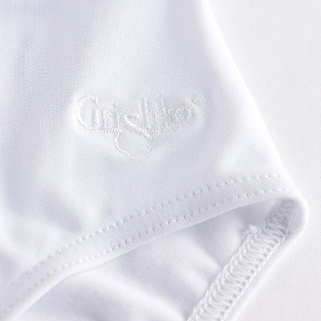 Girls White Ballet Onesies(DAD1491/1M/white)