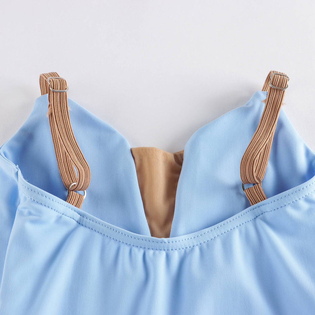 Girls Blue Ballet Onesies(DAD1930M/light blue)