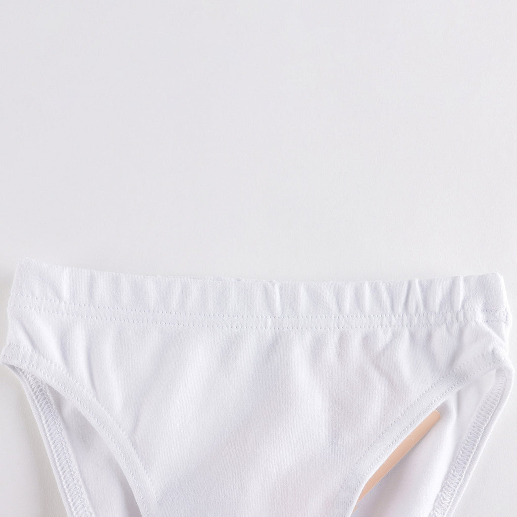 Girls White Ballet Panties