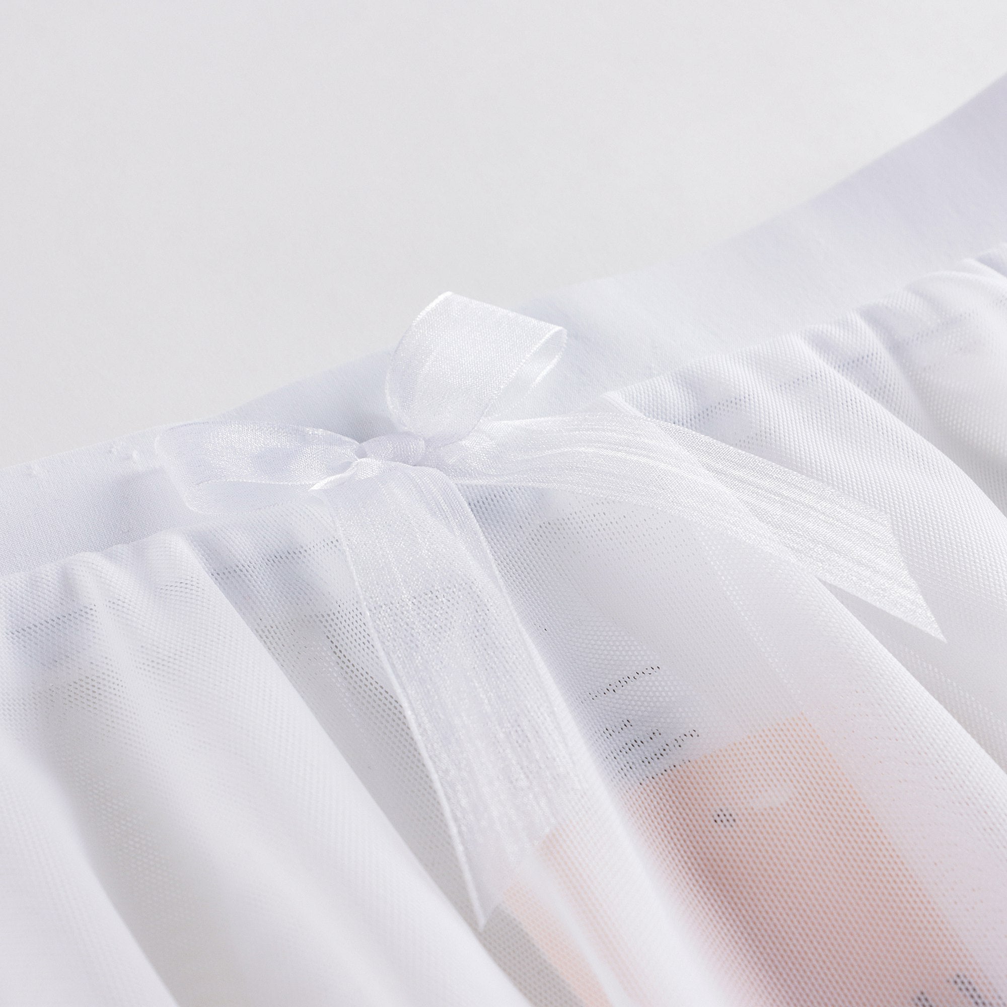 Girls White Ballet Skirt