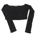 Girls Black Ballet Top