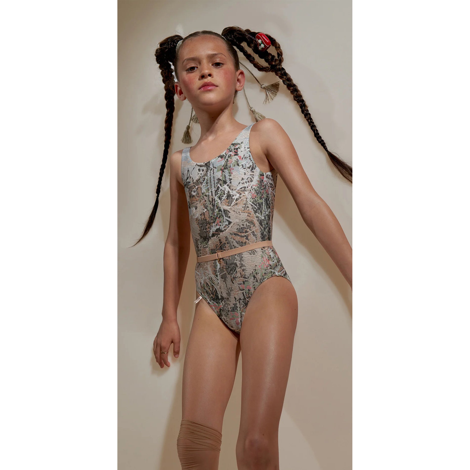 Girls Multicolor Ballet Onesies