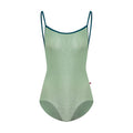 Women Green "Tamara/V-Meadow/T-Zenith" Ballet Onesies