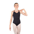 Girls Black Ballet Onesies(Kayla/01 Noir)