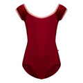 Girls Dark Red Ballet Onesies
