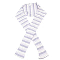 Girls Purple Stripes Ballet Shoulder Warmer