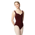 Women Burgundy "Vasilisa" Ballet Onesies(LUB332/BURGUNDY)