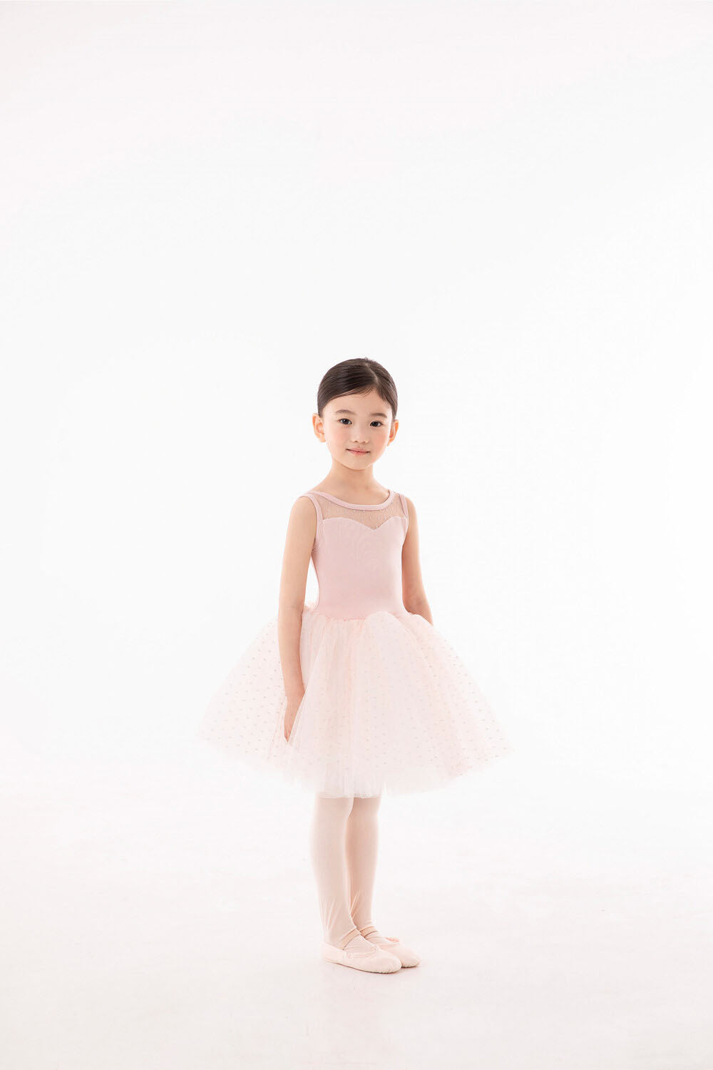 Girls Light Pink Ballet Onesies
