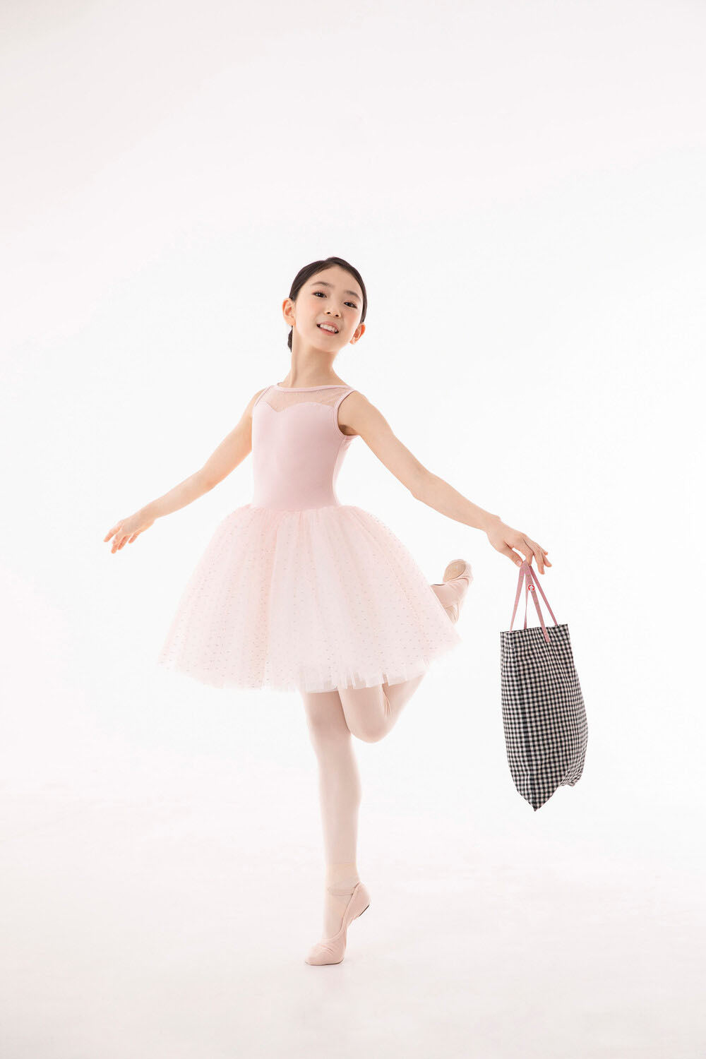 Girls Light Pink Ballet Onesies