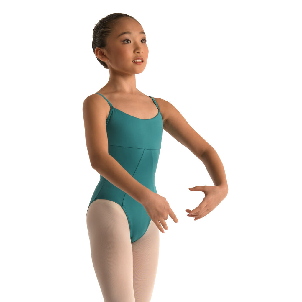 Girls Teal "Lovette" Ballet Onesies