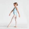 Girls Light Blue "Maité" Ballet Onesies