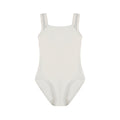 Girls White Ballet Onesies