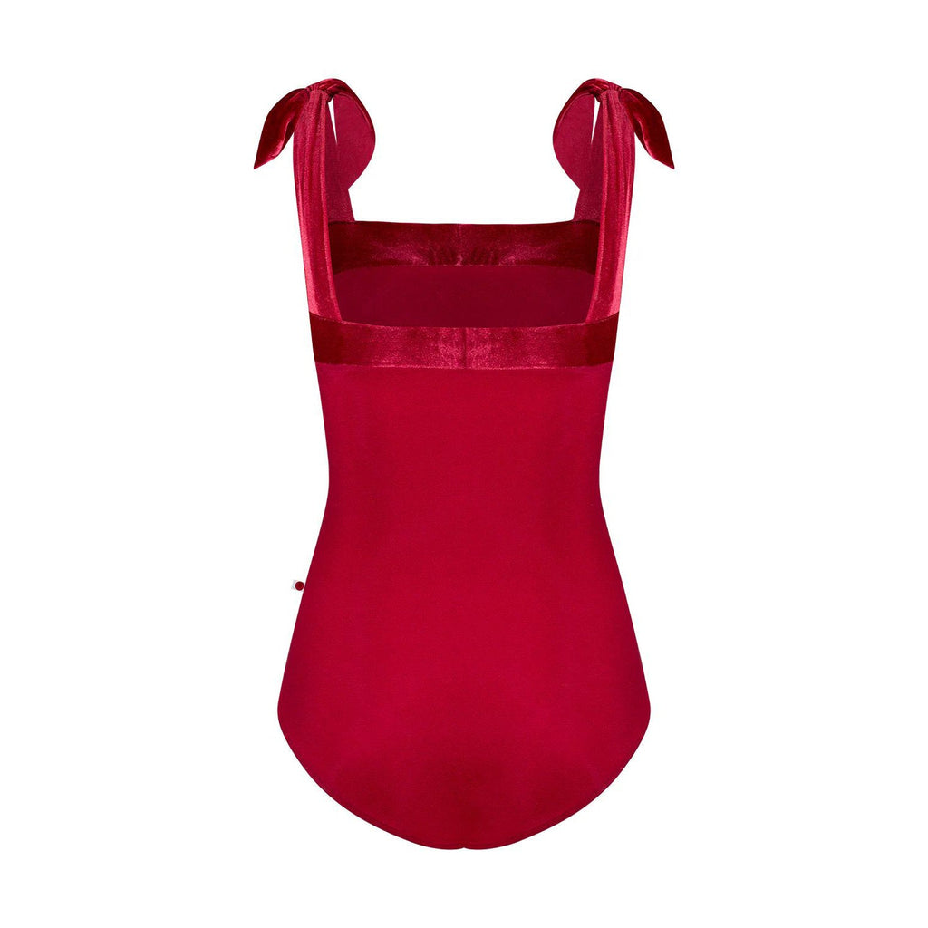 Women Red "Mimi/N-Berry/V-Cerise" Ballet Onesies