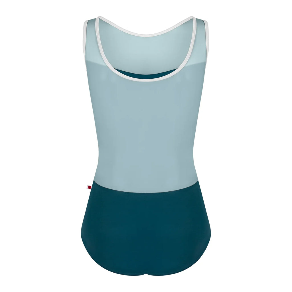 Women Blue "Meagan/T-Zenith/Mesh Lagoon/T-White" Ballet Onesies