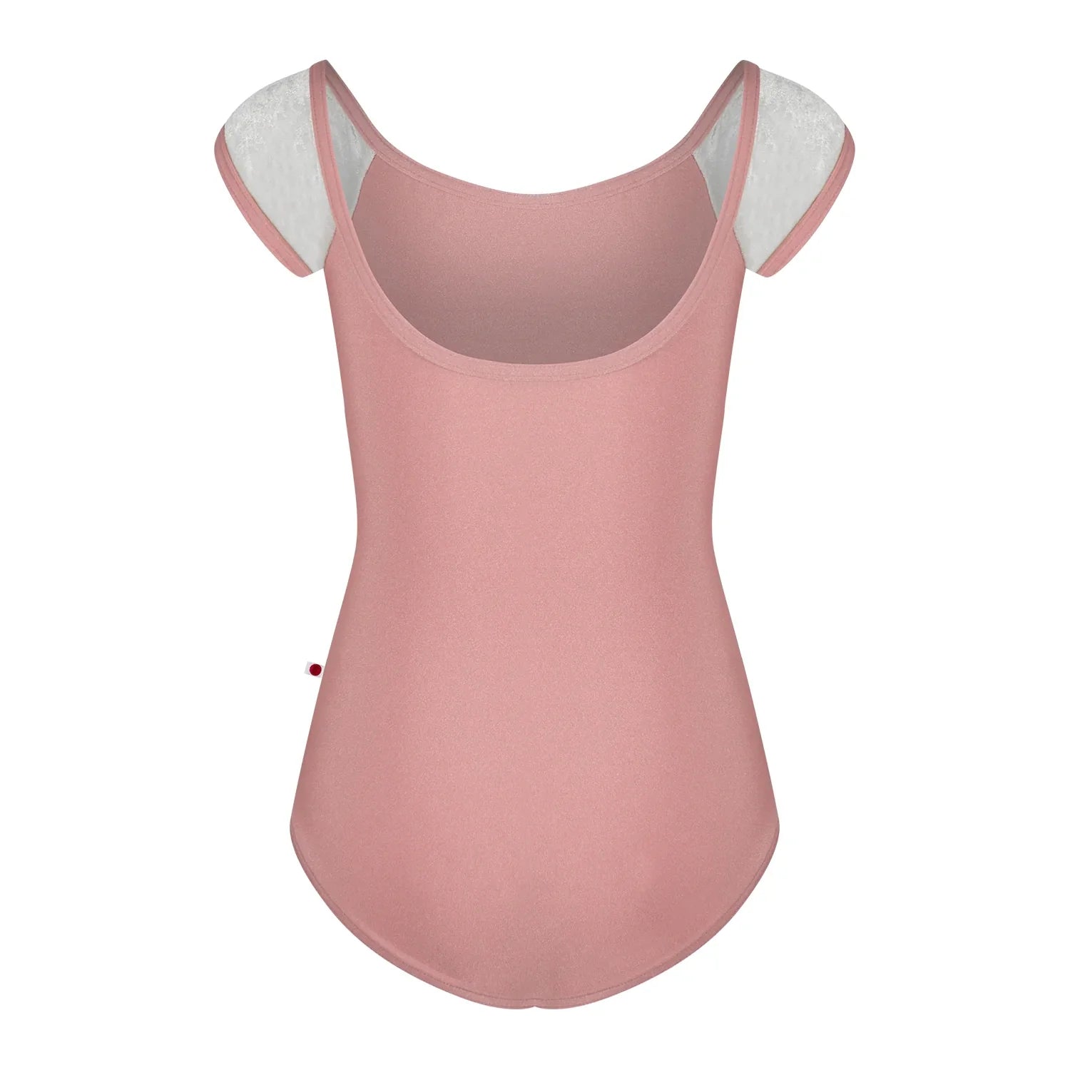 Girls Pink "Wendy/N-Antique Rose/CV-White/N-Antique Rose" Ballet Onesies