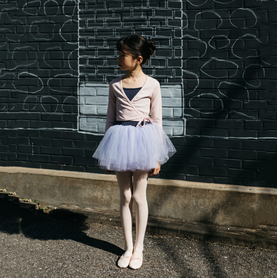 Girls Pink Ballet Cardigan
