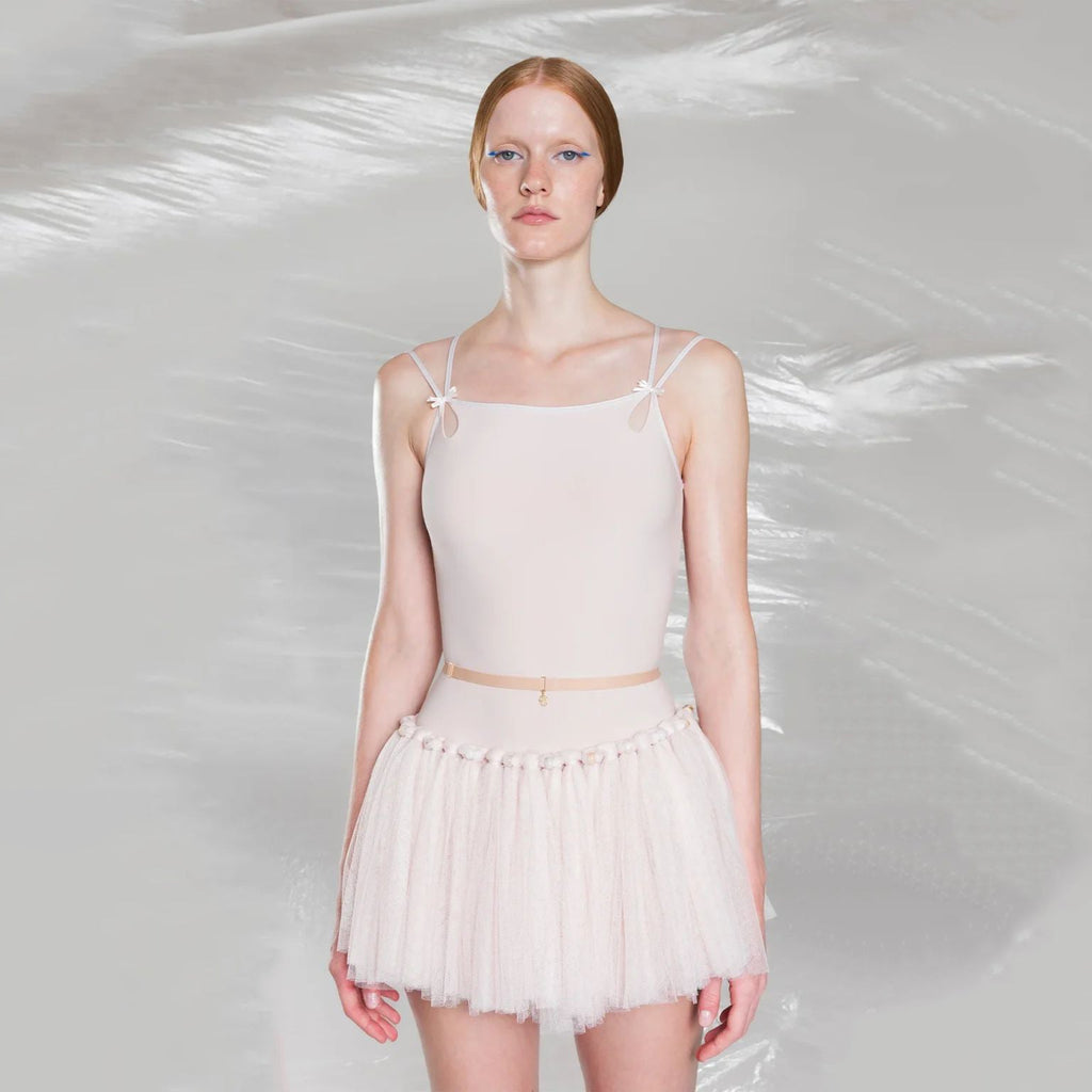 Women Pearl Blush "POUPÉE TUTU" Ballet Tutu Skirt(251TU31PN/pearl blush)