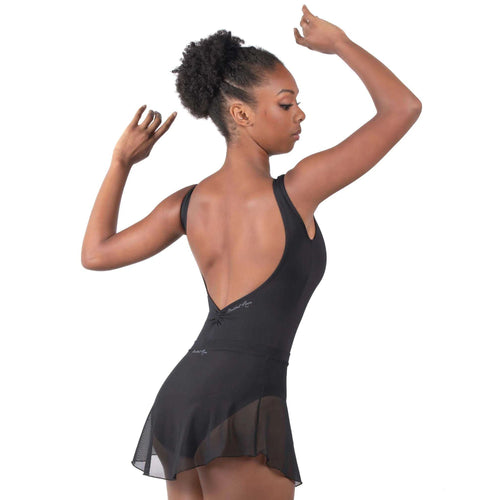 Girls Black Ballet Skirt(Phoebe/01Noir/105Wild Rose)