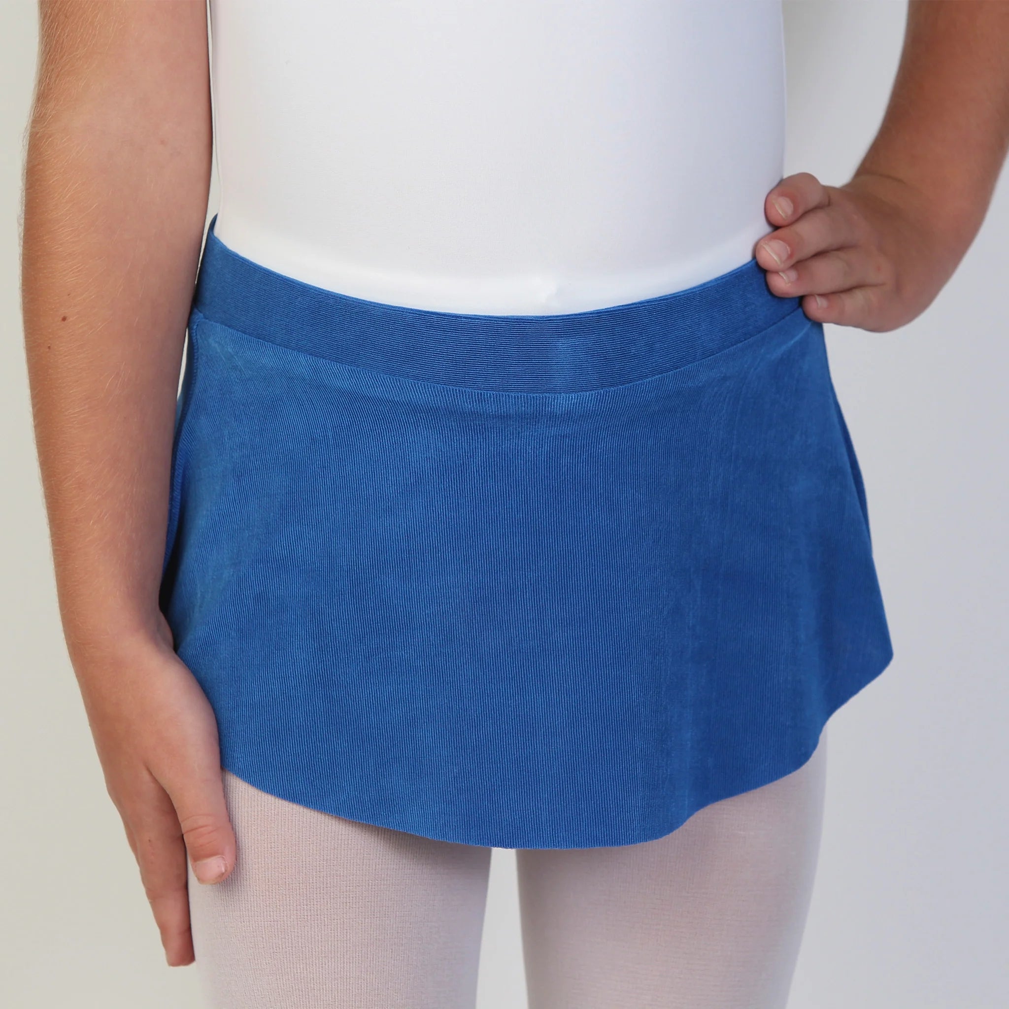 Girls Blue Ballet Skirt