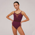 Girls Dark Red Ballet Onesies