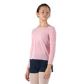 Girls Pink Ballet T-Shirt(Ruby/03 Rose)